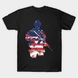 Patriotic American Veteran T-Shirt